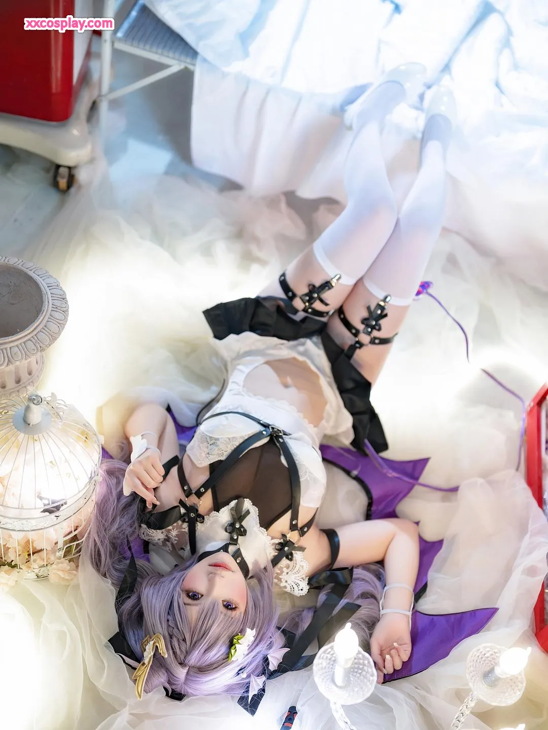 Xueqing Astra: Keqing in Demon Restraint Sleepwear